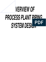 Process Plant Piping System Design