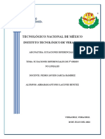 Ecuaciones Diferenciales de 1er Orden