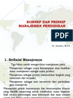 MANAJEMEN PENDIDIKAN