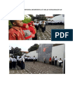 Kegiatan Upacara Bendera Memperingati Milad Muhammadiyah