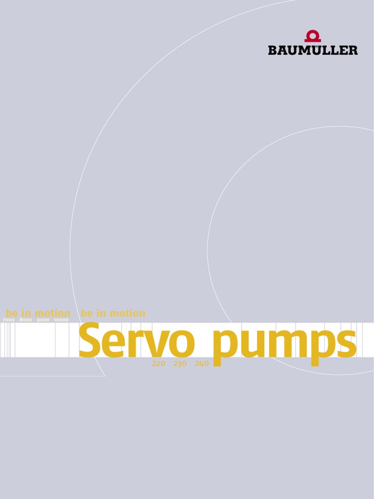 Servopumpen 6Seiter en  PDF Electric Motor Pump