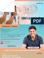 Ebook Sono, Alimentação Dr. Fabiano Tebas