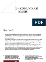 Quiz 2 - Komunikasi Bisnis 2021