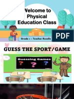 Grade 3 - Lesson 3.1 Lead-Up Games