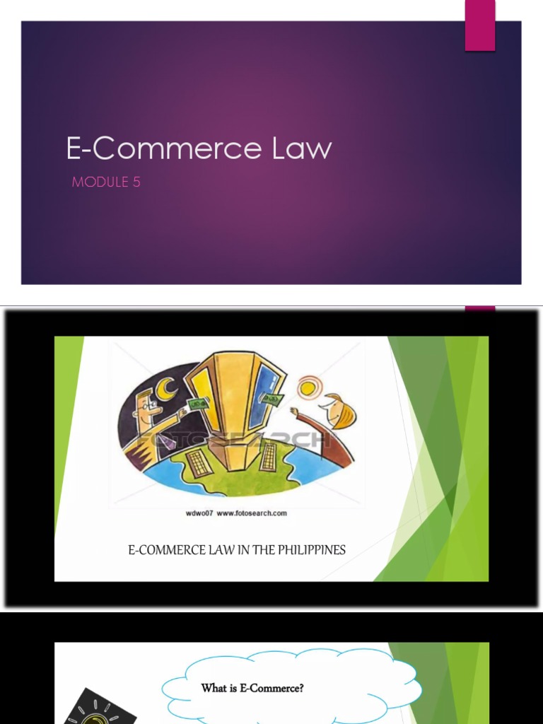 Law in The Phil 2 PDF E Commerce Retail