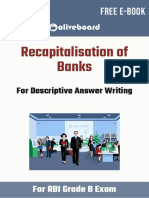 Recapitalisation of Banks