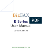 Bizfax User Manual