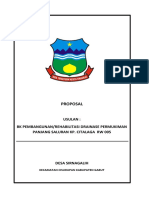 PROPOSAL Drainase Citalaga