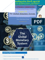 Group 3 Chapter 10 Global Monetary System Khheang, Lin, Da