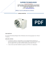 Stb-05 Stripping Value Apparatus