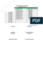 Jadwal Rutinan Pac Ipni