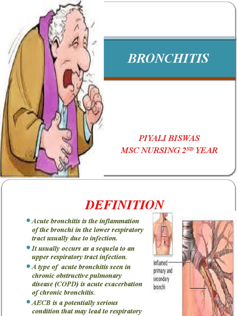Acute Bronchitis PDF Bronchitis Lung