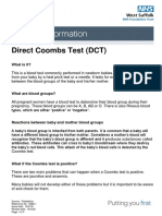 6382 1 Direct Coombs Test DCT