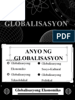 Anyo NG Globalisasyon Grade 10 1