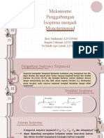 Mekanisme Penggabungan Isoprena Menjadi Monoterpenoid