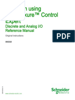 Quantum Using EcoStruxure™ Control Expert Discrete and Analog I/O Reference Manual