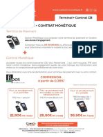 Fiche Pack Tpe Contrat Monetique