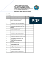 Instrumen Supervisi Kepala Tenaga Admininstrasi Sekolah