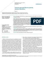 Muscle Function Path Analysis Through Muscle Activity