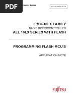 F Mc-16Lx Family All 16Lx Series With Flash: 16-Bit Microcontroller