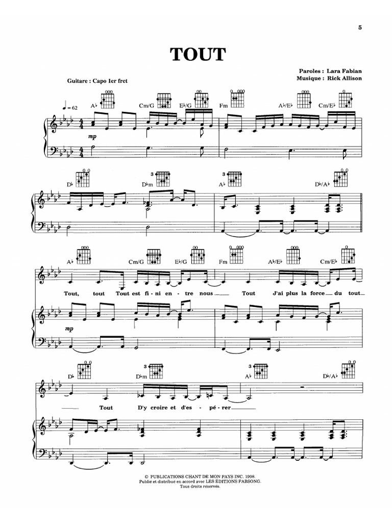 Lara Fabian Tout | PDF