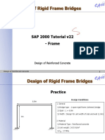 SAP2000 Tutorial Frame Ver.22