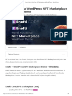 How To Start A WordPress NFT Marketplace With Enefti Theme - ModelTheme