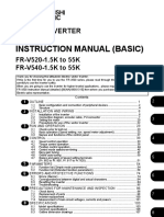 Instruction Manual (Basic) : Vector Inverter