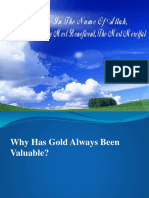 Why Has Gold Always Been Valuable PDF