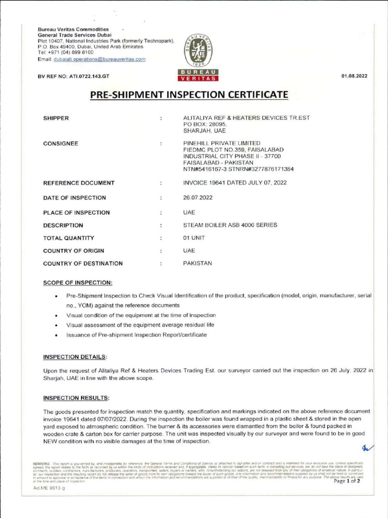 Psi Certificate | PDF