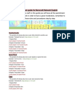 NeroCraft Staff Guide