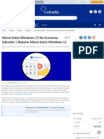 Menú Inicio Windows 11 No Funciona ✔️ SOLUCION _ REPARAR - Solvetic