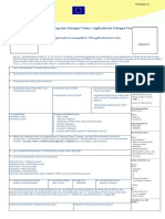 Austrian Schengen Visa Application Form English German