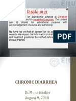 Chronic Diarhhoea