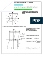 Testing and configuration of distance protection relay REL670