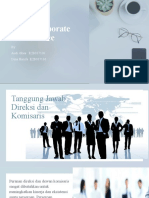 KEL 1 GCG - Tanggung Jawab Direksi Dan Komisaris