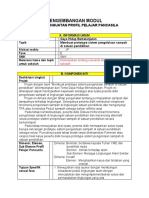 Form Pengembangan Modul P5