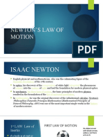 Newtons Law of Motion
