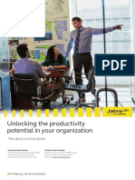 Unlocking The Productivity Potential in Your Organization