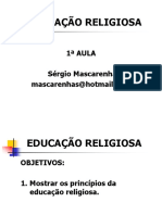 Educação religiosa: objetivos e princípios