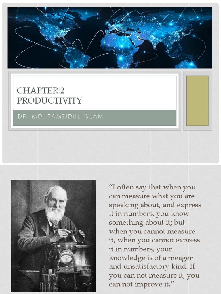 Chapter 2 Productivity Fall 22 Pdf Labour Economics Economies