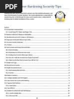 20 Linux Server Hardening Security Tips