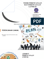 Pertemuan 2,3 - Perencanaan Dan Perencanaan Lanskap