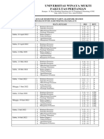 Revisi Jadwal Kuliah Kelas B Semester II 2021-2022 30-03-2022