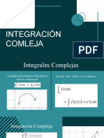 Integración Comleja