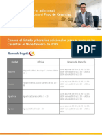 PDF Horarios Adicionales Bancos CES 2022