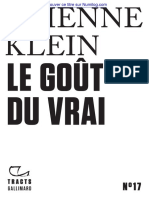 Klein Le Gout Du Vrai