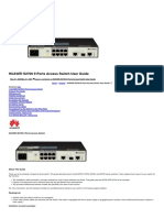 s2700 9 Ports Access Switch Manual
