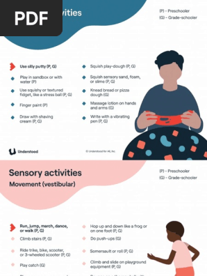 Sensory Diet Activities Understood