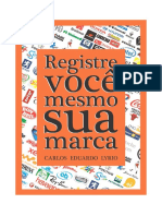 Registre Você Mesmo Sua Marca 26.03.2018